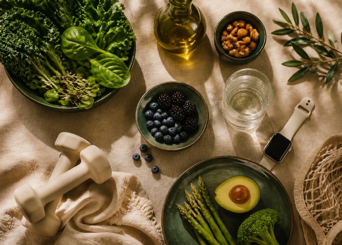 Alimentação, movimento e monitoramento — pilares da medicina do estilo de vida